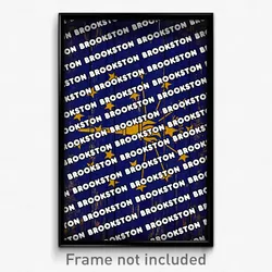 Brookston Indiana Poster (IN City Souvenir 11x17 Town Print)