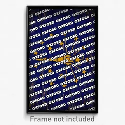 Oxford Indiana Poster (IN City Souvenir 11x17 Town Print)