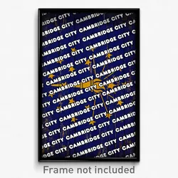 Cambridge City Indiana Poster (IN City Souvenir 11x17 Town Print)