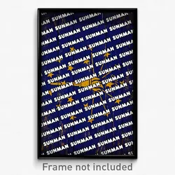 Sunman Indiana Poster (IN City Souvenir 11x17 Town Print)
