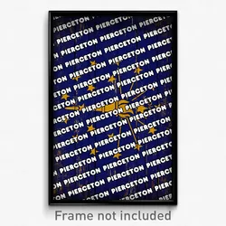 Pierceton Indiana Poster (IN City Souvenir 11x17 Town Print)