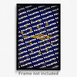 Palmyra Indiana Poster (IN City Souvenir 11x17 Town Print)