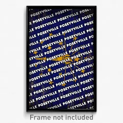 Poseyville Indiana Poster (IN City Souvenir 11x17 Town Print)
