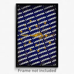 Ladoga Indiana Poster (IN City Souvenir 11x17 Town Print)