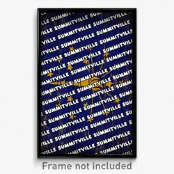 Summitville Indiana Poster (IN City Souvenir 11x17 Town Print)