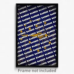 Barbee Indiana Poster (IN City Souvenir 11x17 Town Print)