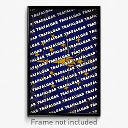 Trafalgar Indiana Poster (IN City Souvenir 11x17 Town Print)