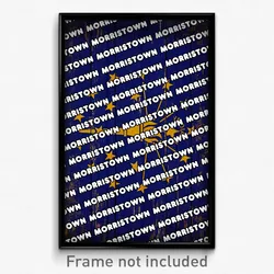 Morristown Indiana Poster (IN City Souvenir 11x17 Town Print)