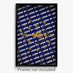St. Leon Indiana Poster (IN City Souvenir 11x17 Town Print)