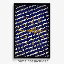 Enchanted Hills Indiana Poster (IN City Souvenir 11x17 Town Print)