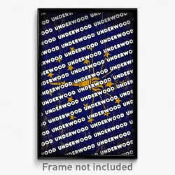Underwood Indiana Poster (IN City Souvenir 11x17 Town Print)