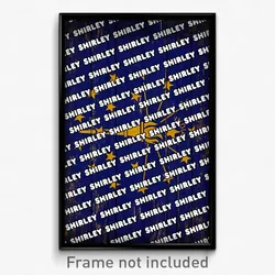 Shirley Indiana Poster (IN City Souvenir 11x17 Town Print)