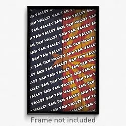San Tan Valley Arizona Poster (AZ City Souvenir 11x17 Town Print)