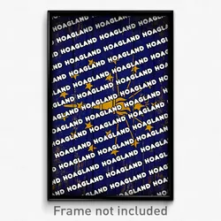 Hoagland Indiana Poster (IN City Souvenir 11x17 Town Print)