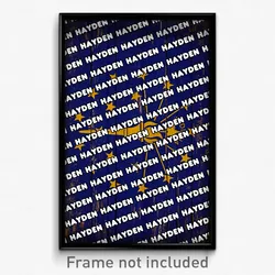 Hayden Indiana Poster (IN City Souvenir 11x17 Town Print)