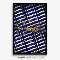 Elberfeld Indiana Poster (IN City Souvenir 11x17 Town Print)
