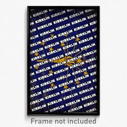 Kirklin Indiana Poster (IN City Souvenir 11x17 Town Print)
