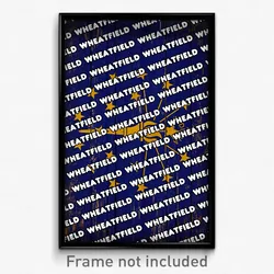 Wheatfield Indiana Poster (IN City Souvenir 11x17 Town Print)