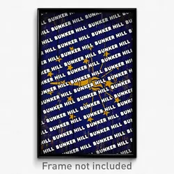 Bunker Hill Indiana Poster (IN City Souvenir 11x17 Town Print)