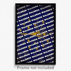 Waldron Indiana Poster (IN City Souvenir 11x17 Town Print)