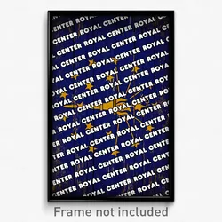 Royal Center Indiana Poster (IN City Souvenir 11x17 Town Print)
