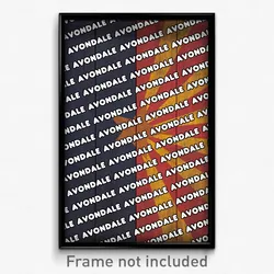 Avondale Arizona Poster (AZ City Souvenir 11x17 Town Print)