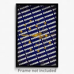 Dugger Indiana Poster (IN City Souvenir 11x17 Town Print)