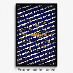 Waynetown Indiana Poster (IN City Souvenir 11x17 Town Print)