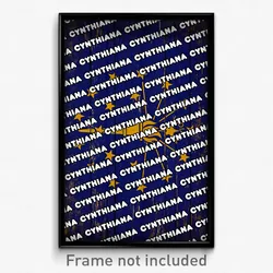 Cynthiana Indiana Poster (IN City Souvenir 11x17 Town Print)