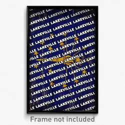 Lakeville Indiana Poster (IN City Souvenir 11x17 Town Print)