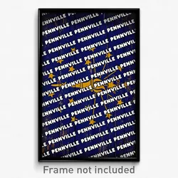 Pennville Indiana Poster (IN City Souvenir 11x17 Town Print)
