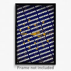 Browns Crossing Indiana Poster (IN City Souvenir 11x17 Town Print)