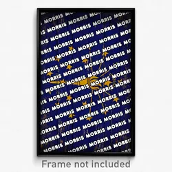 Morris Indiana Poster (IN City Souvenir 11x17 Town Print)