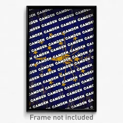 Camden Indiana Poster (IN City Souvenir 11x17 Town Print)