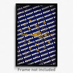 Rocky Ripple Indiana Poster (IN City Souvenir 11x17 Town Print)