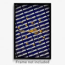 Holland Indiana Poster (IN City Souvenir 11x17 Town Print)