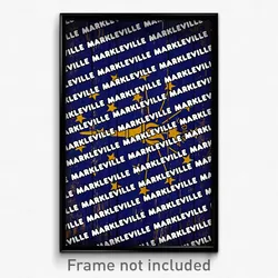 Markleville Indiana Poster (IN City Souvenir 11x17 Town Print)