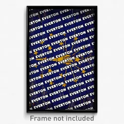 Everton Indiana Poster (IN City Souvenir 11x17 Town Print)