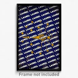 Laurel Indiana Poster (IN City Souvenir 11x17 Town Print)