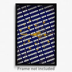 New Goshen Indiana Poster (IN City Souvenir 11x17 Town Print)