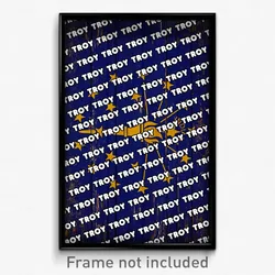 Troy Indiana Poster (IN City Souvenir 11x17 Town Print)