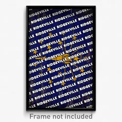 Ridgeville Indiana Poster (IN City Souvenir 11x17 Town Print)