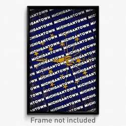 Michigantown Indiana Poster (IN City Souvenir 11x17 Town Print)