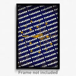 Paragon Indiana Poster (IN City Souvenir 11x17 Town Print)