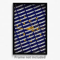 Ramsey Indiana Poster (IN City Souvenir 11x17 Town Print)