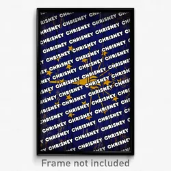 Chrisney Indiana Poster (IN City Souvenir 11x17 Town Print)