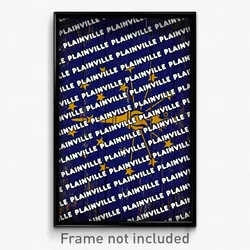 Plainville Indiana Poster (IN City Souvenir 11x17 Town Print)
