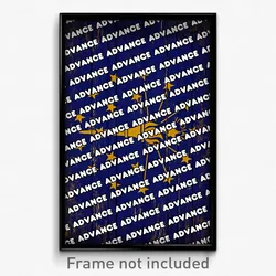 Advance Indiana Poster (IN City Souvenir 11x17 Town Print)