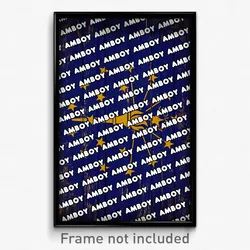 Amboy Indiana Poster (IN City Souvenir 11x17 Town Print)