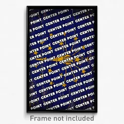 Center Point Indiana Poster (IN City Souvenir 11x17 Town Print)